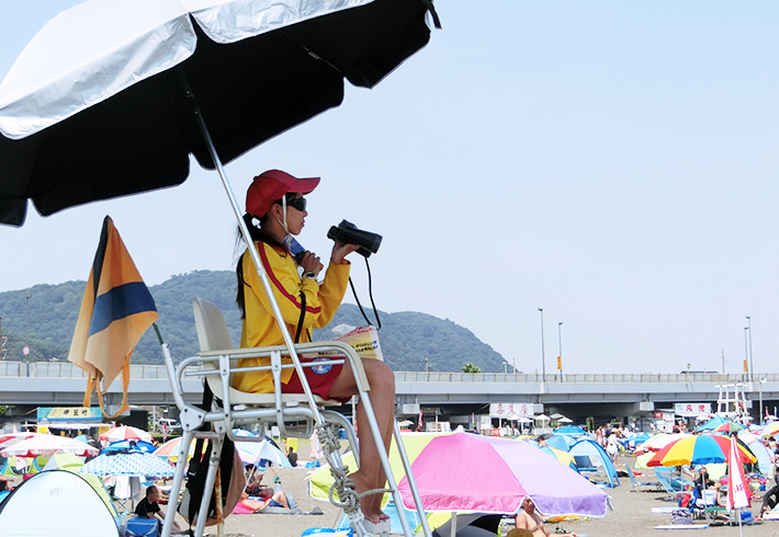 プール・海水浴場等監視業務 実績①